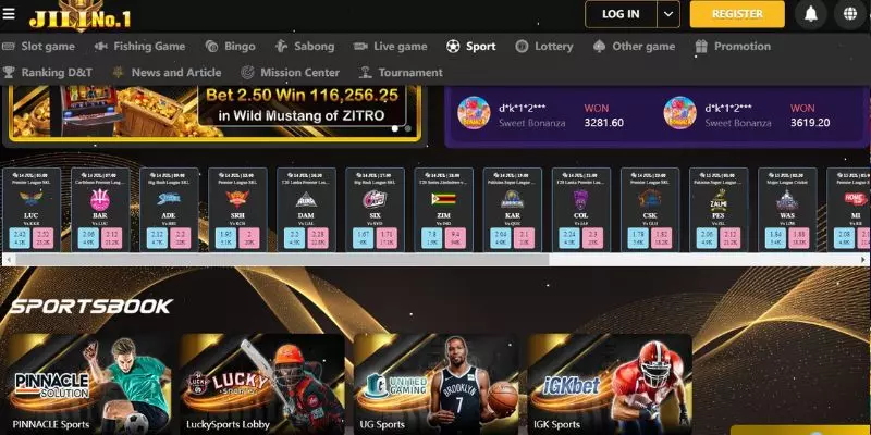 Online Sports Betting at Jilino1